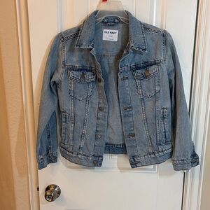 Old Navy Denim Kids Jacket in Light Blue